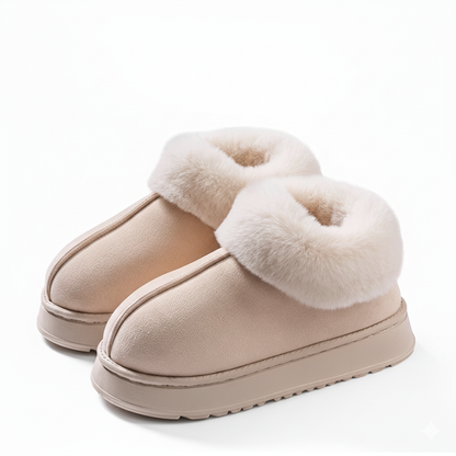 Mufella Women’s Short Furry-Lined Shoes – Elegant Warmth & Everyday Comfort